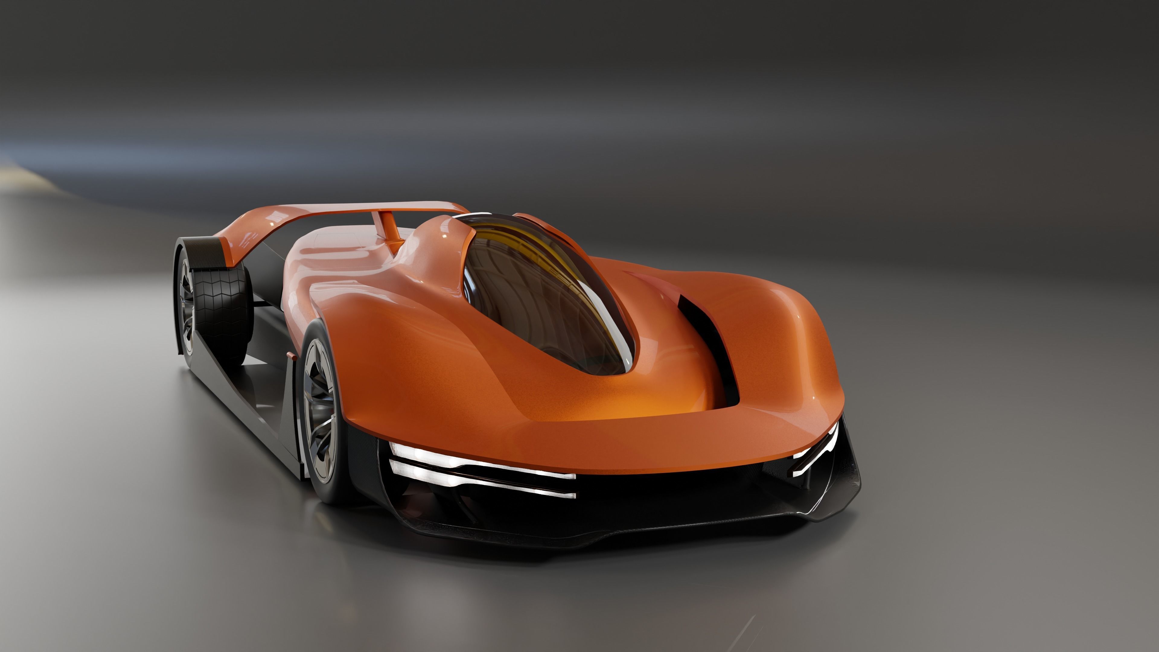 Concept Car 3D Model 3D model_4