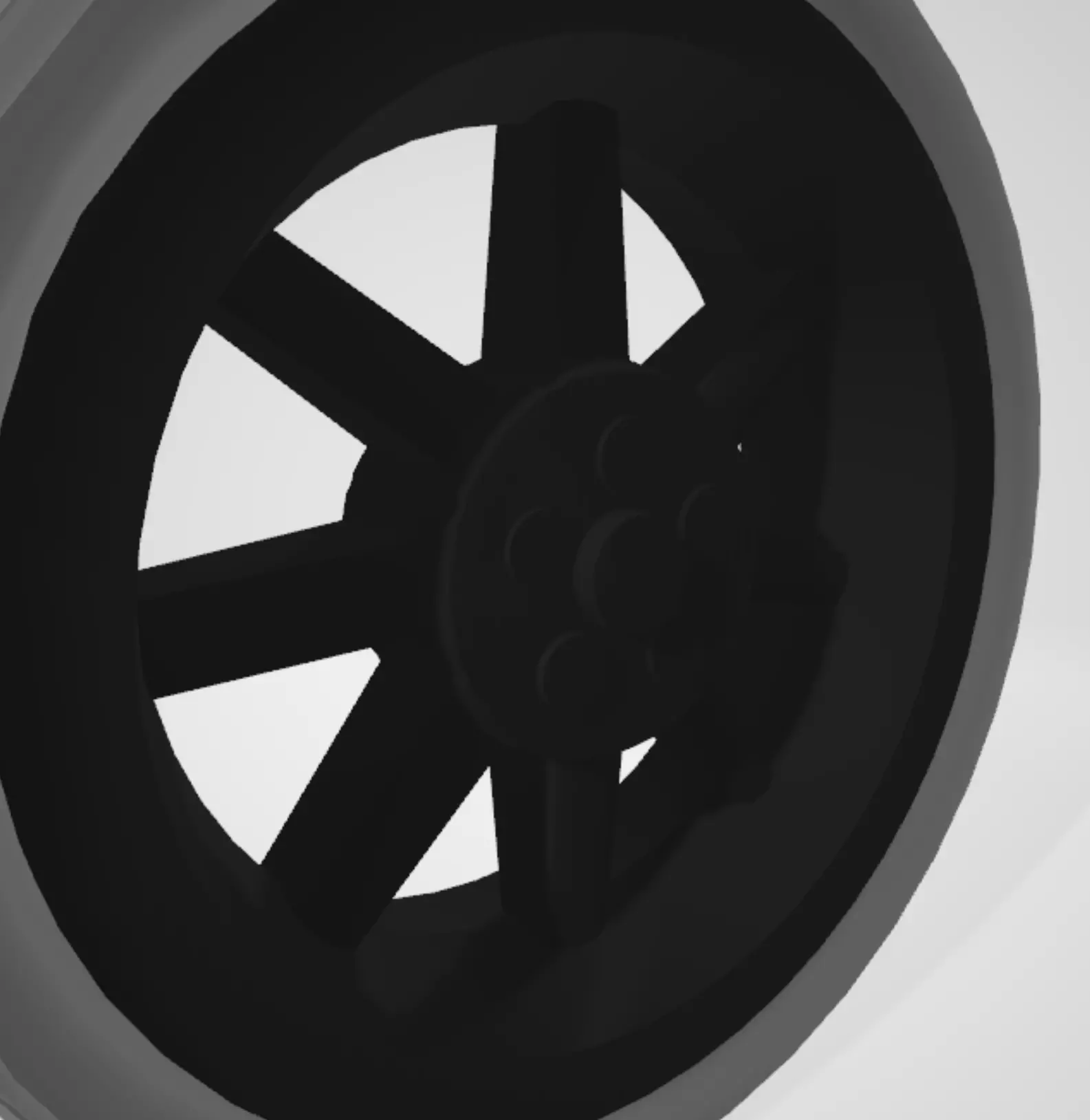 car tyre  3D model_2