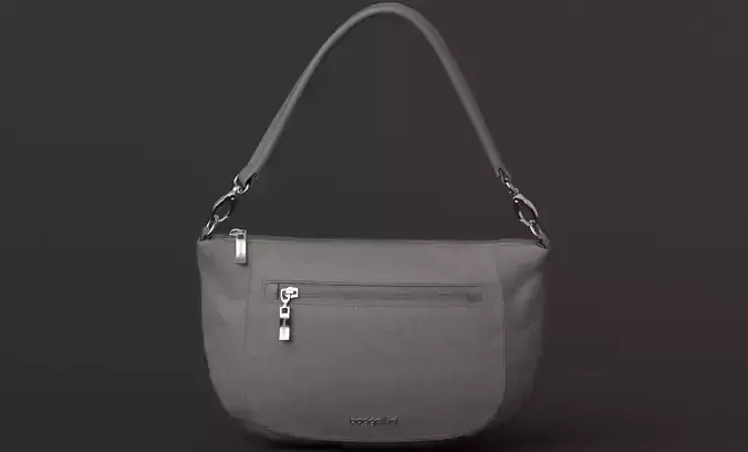 Modern Everywhere Half Moon Baggallini Bag AR 3D Model