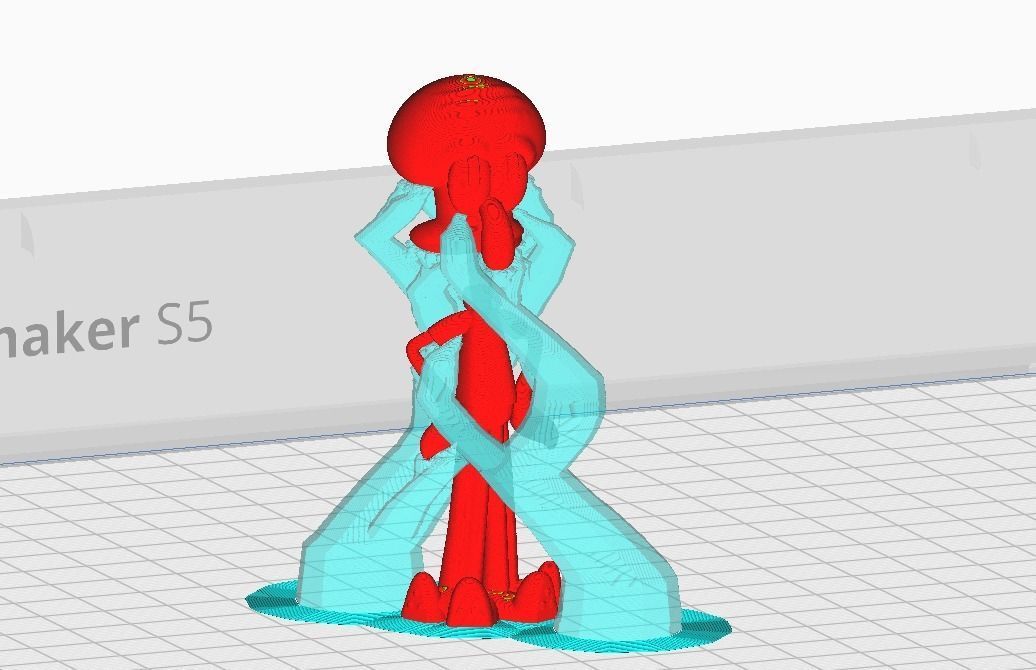 spongebob  patrick and squidward   3D print model_14