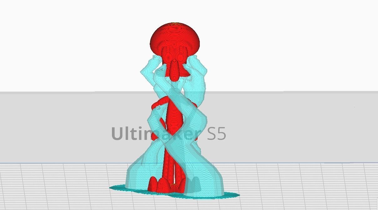 spongebob  patrick and squidward   3D print model_15