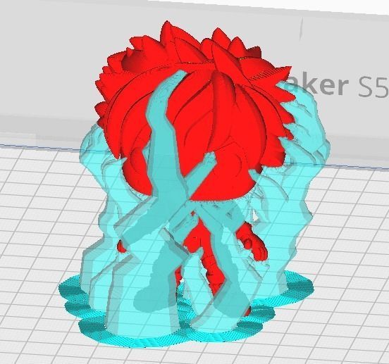 Izuku Midoriya Funko model from the anime my hero academia 3D print model_6