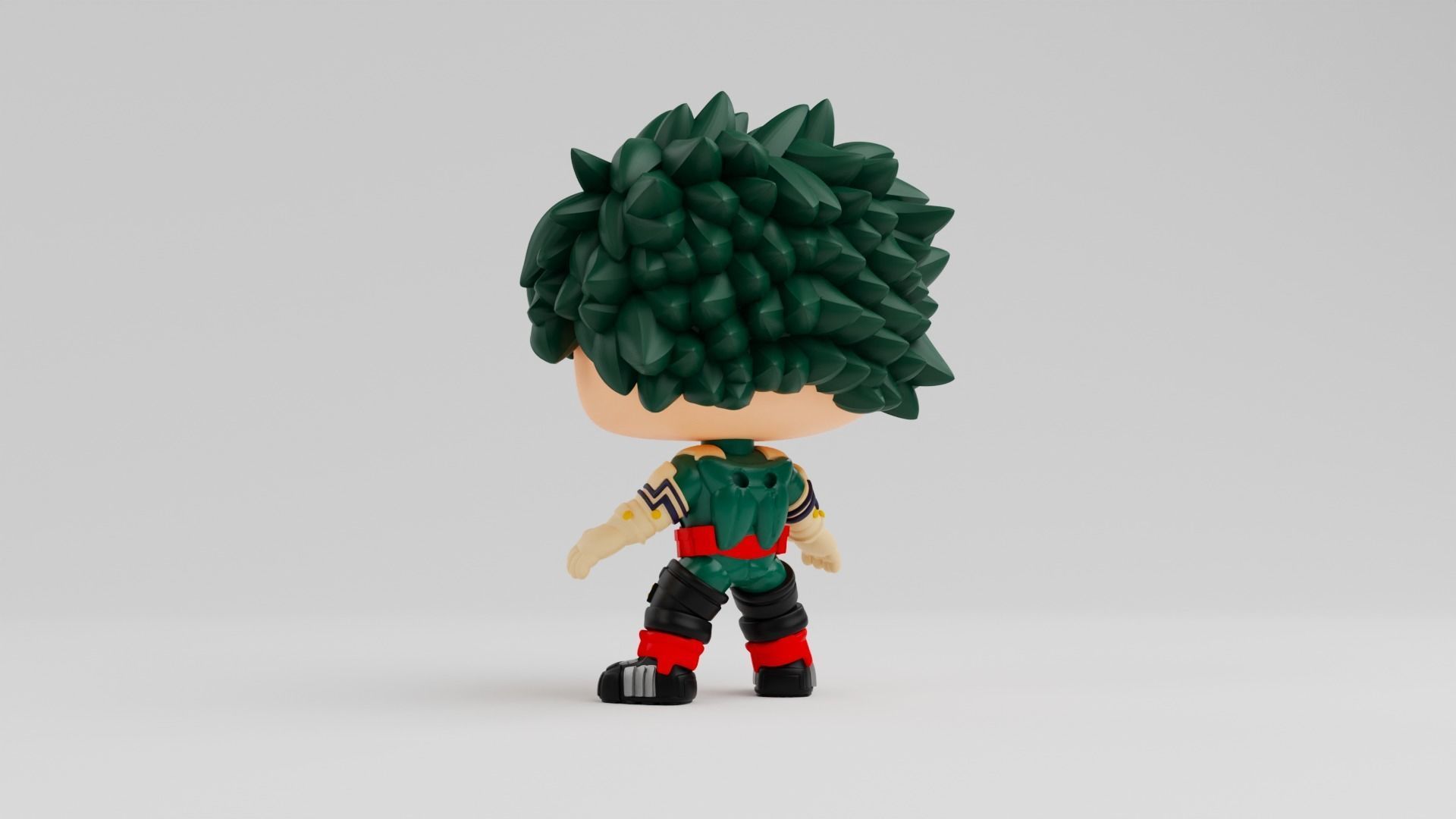 Izuku Midoriya Funko model from the anime my hero academia 3D print model_14