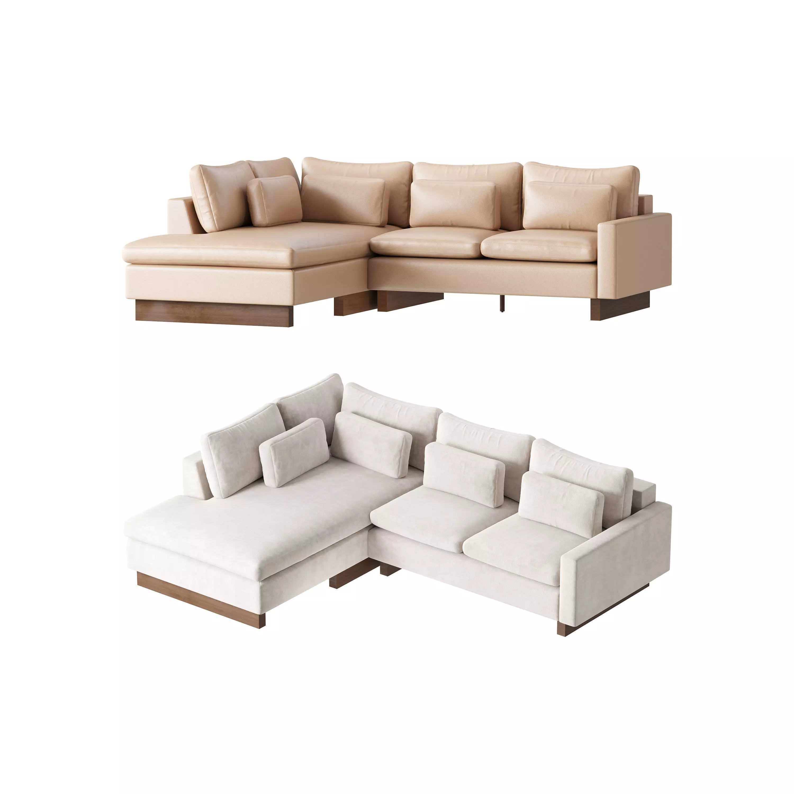 Harmony Sofa 3D model_0