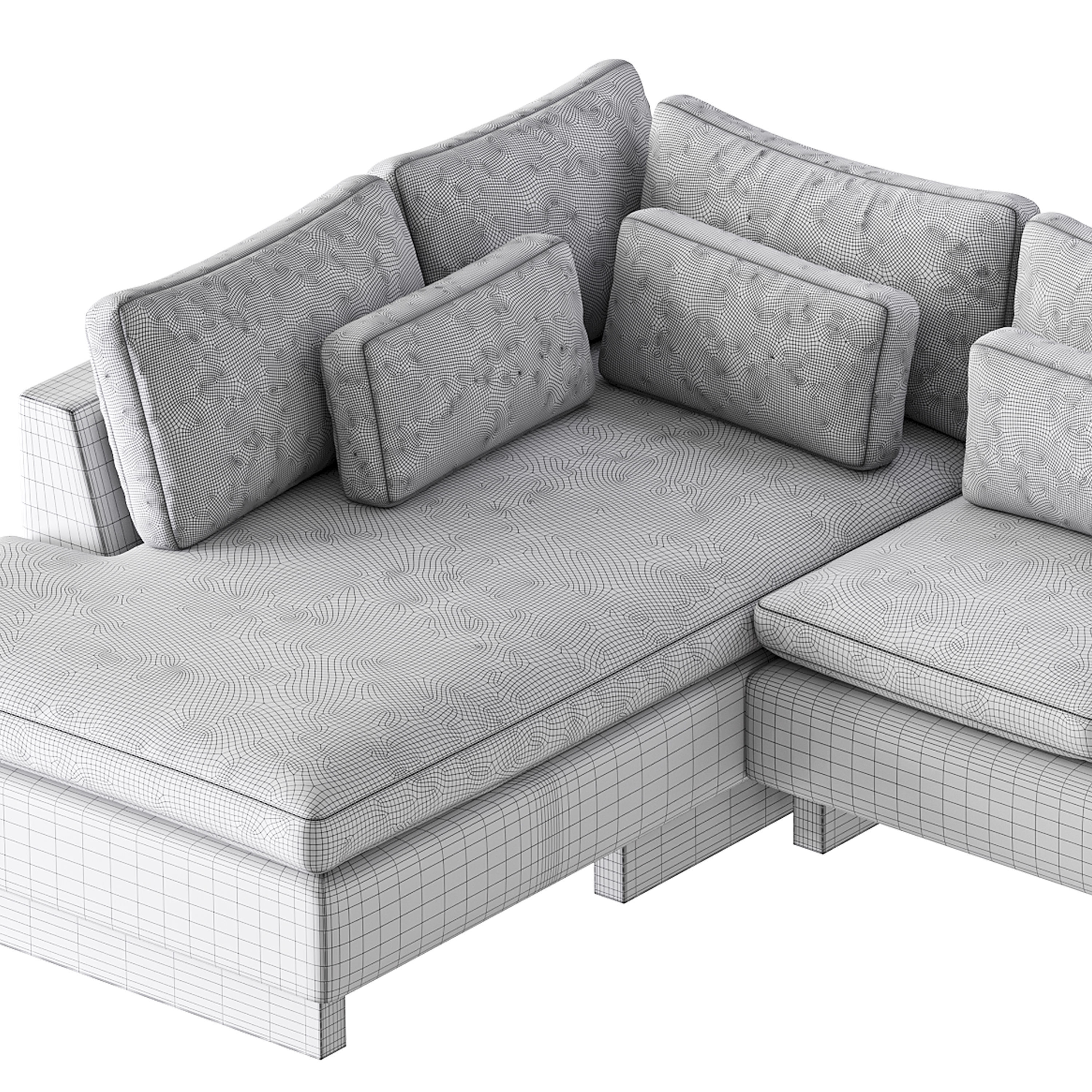 Harmony Sofa 3D model_17