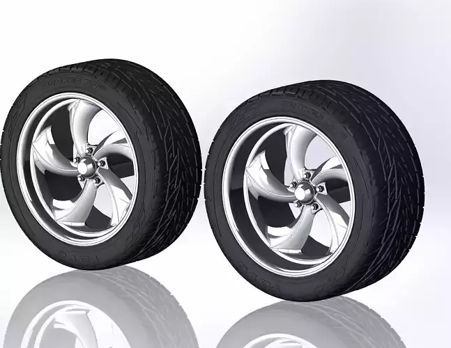 Custom wheels for your scale model Am Racing  VF489