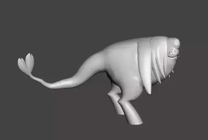 Purgatory Dog 3D Model