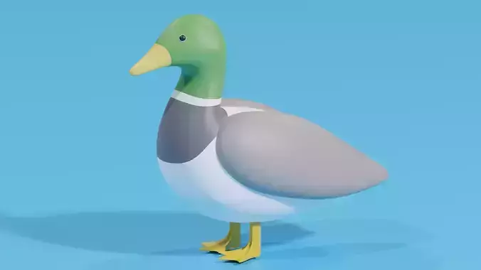 Cartoon Duck