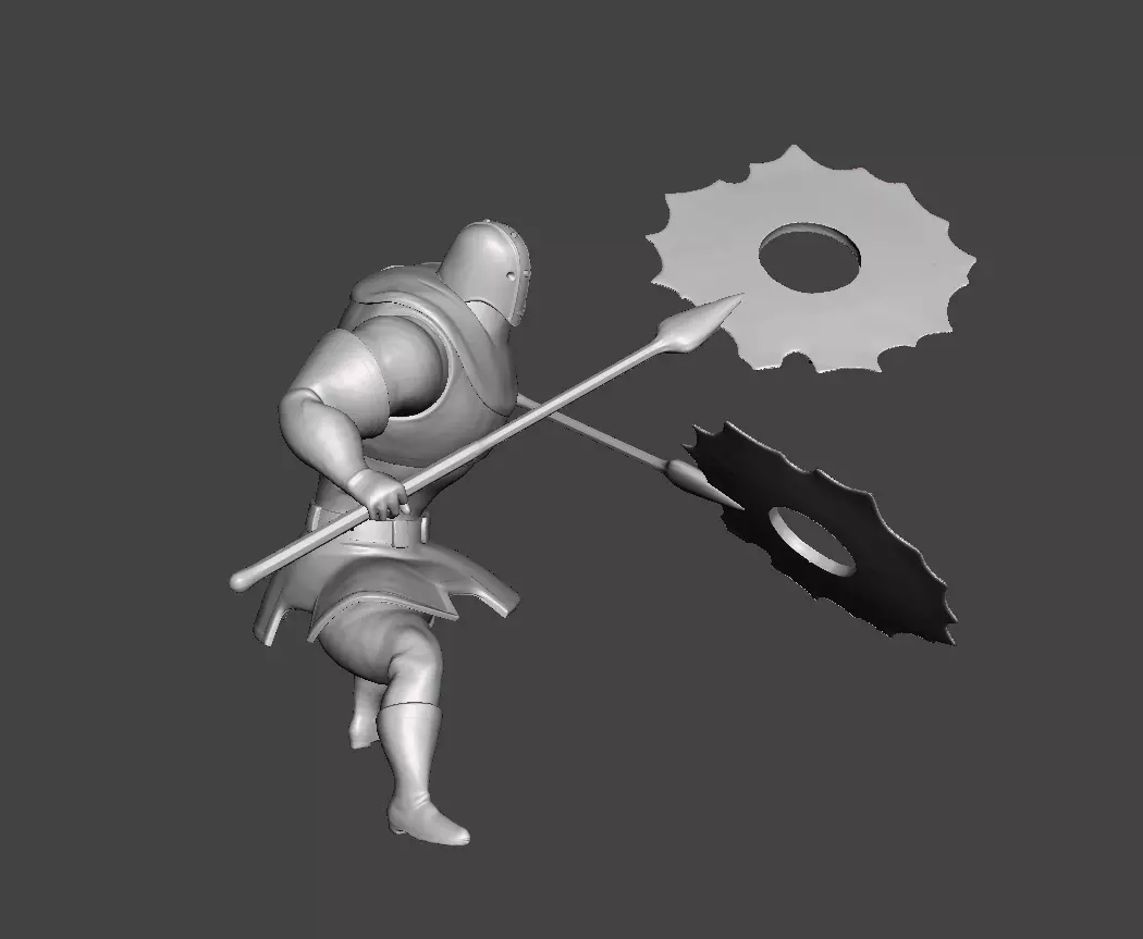 Dawn Roar Hugo 3D Model 3D print model
