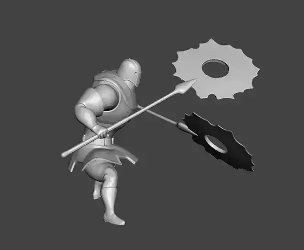 Dawn Roar Hugo 3D Model 3D print model