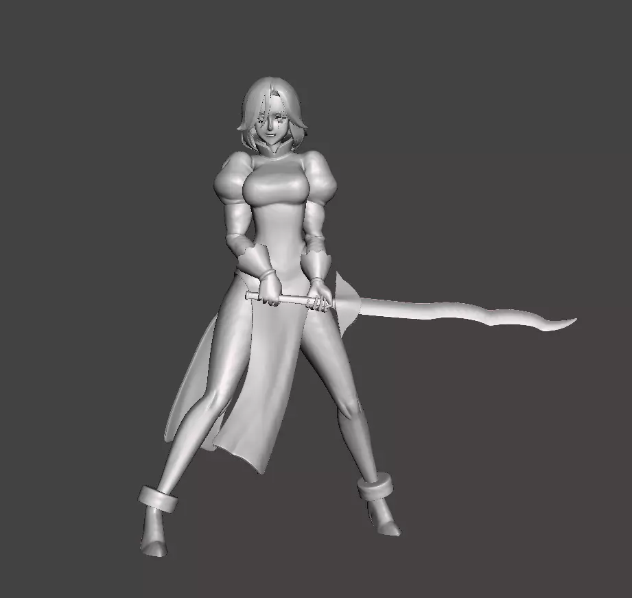 Dawn Roar Jillian 3D Model 3D print model_0