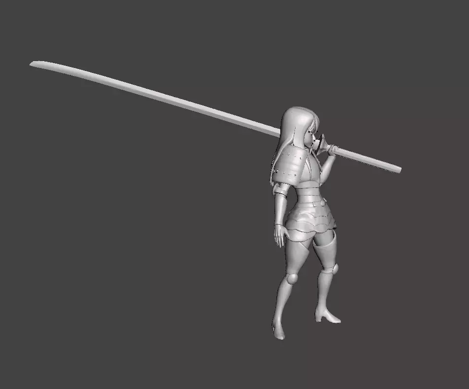 Dawn Roar Simon 3D Model 3D print model_0