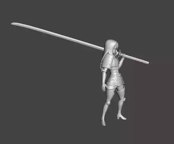 Dawn Roar Simon 3D Model 3D print model