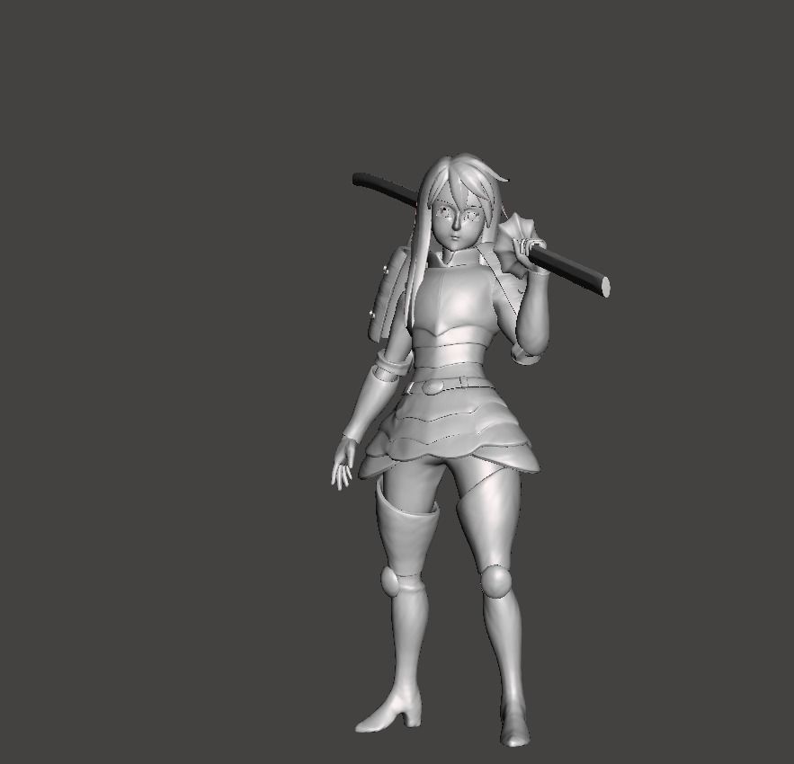 Dawn Roar Simon 3D Model 3D print model_1