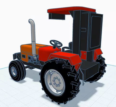 Sidhu Moose Wala 5911 Tractor 3D print model_4