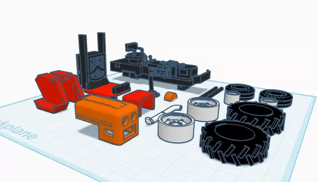 Sidhu Moose Wala 5911 Tractor 3D print model_7