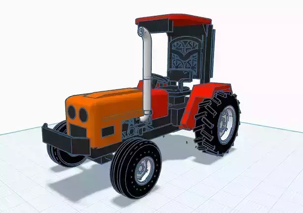 Sidhu Moose Wala 5911 Tractor 3D print model