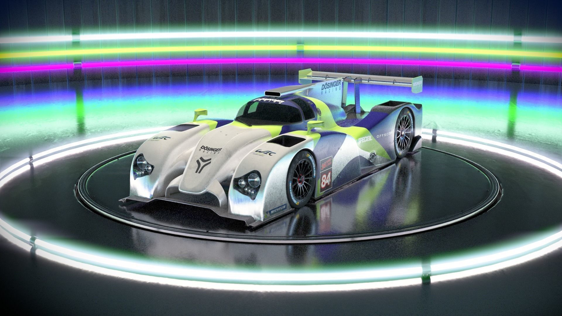 LMP - Le Mans Prototype - Generic Concept 3D model_13