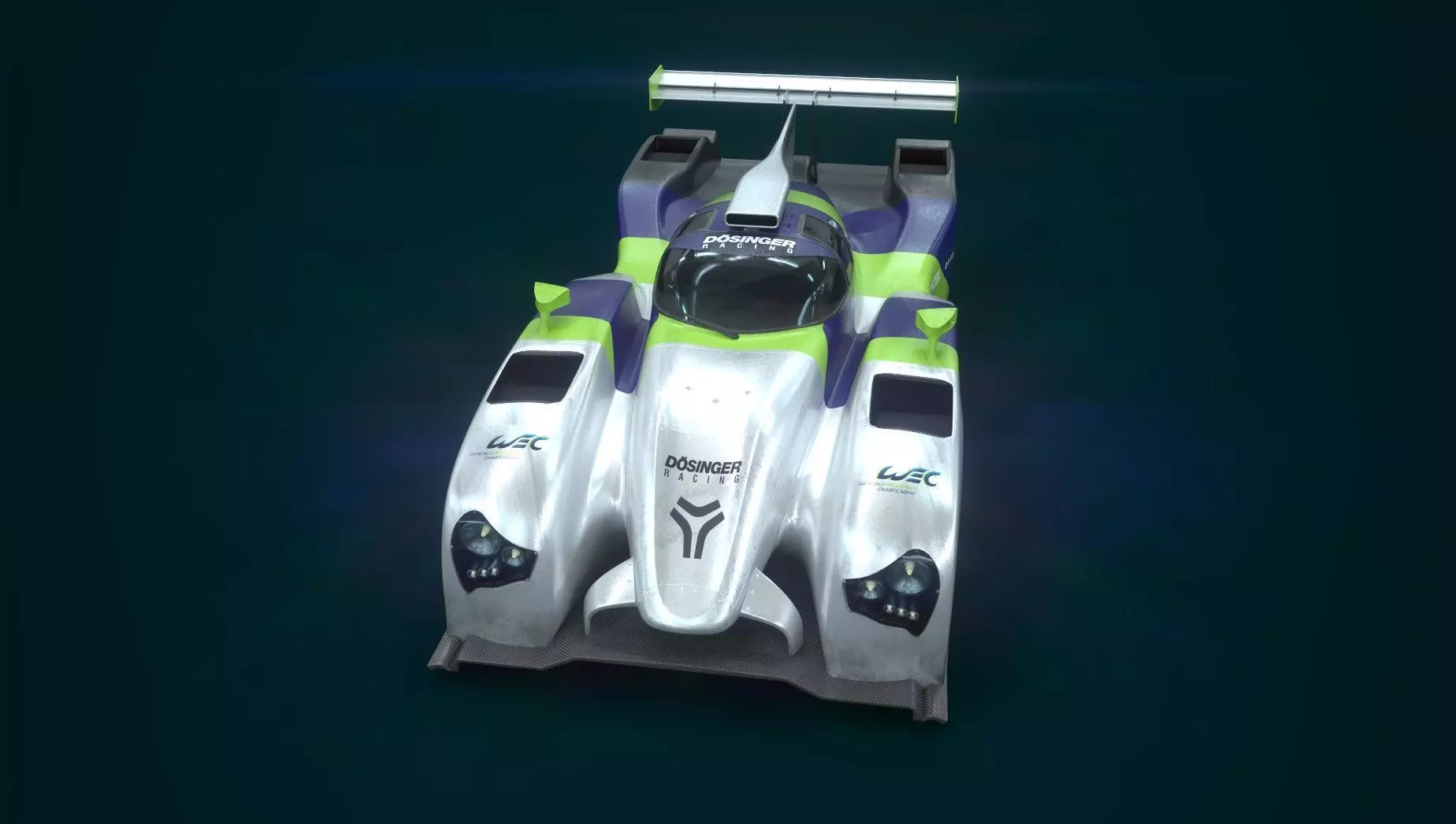LMP - Le Mans Prototype - Generic Concept 3D model_0