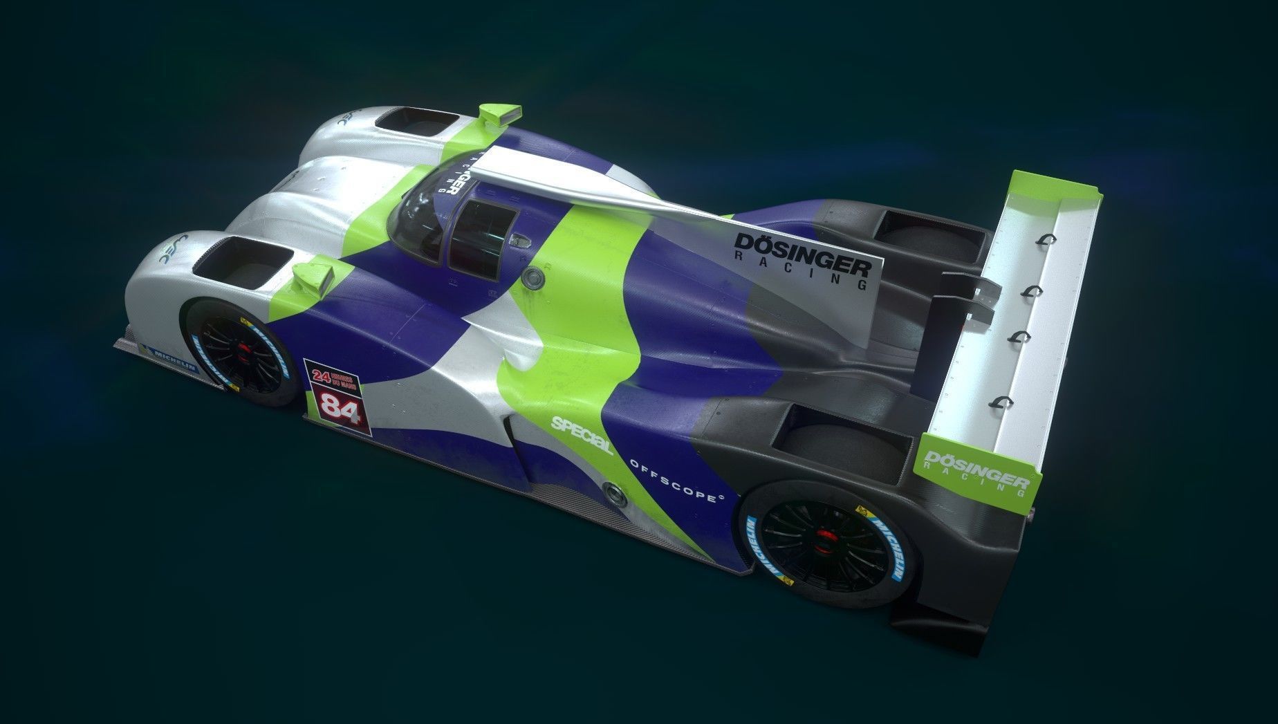 LMP - Le Mans Prototype - Generic Concept 3D model_3