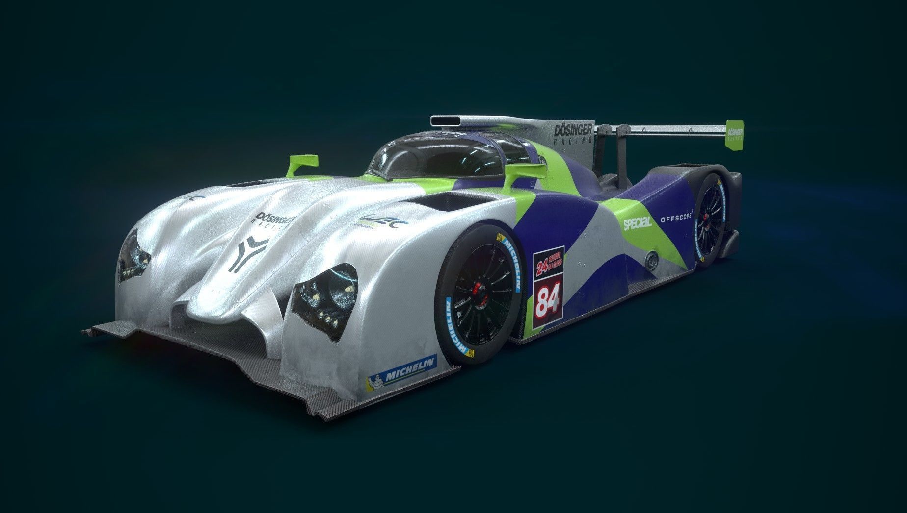 LMP - Le Mans Prototype - Generic Concept 3D model_1