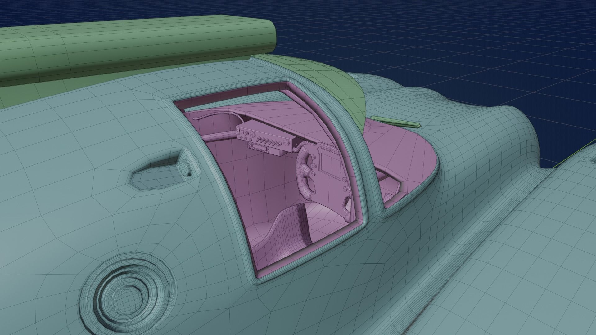 LMP - Le Mans Prototype - Generic Concept 3D model_11