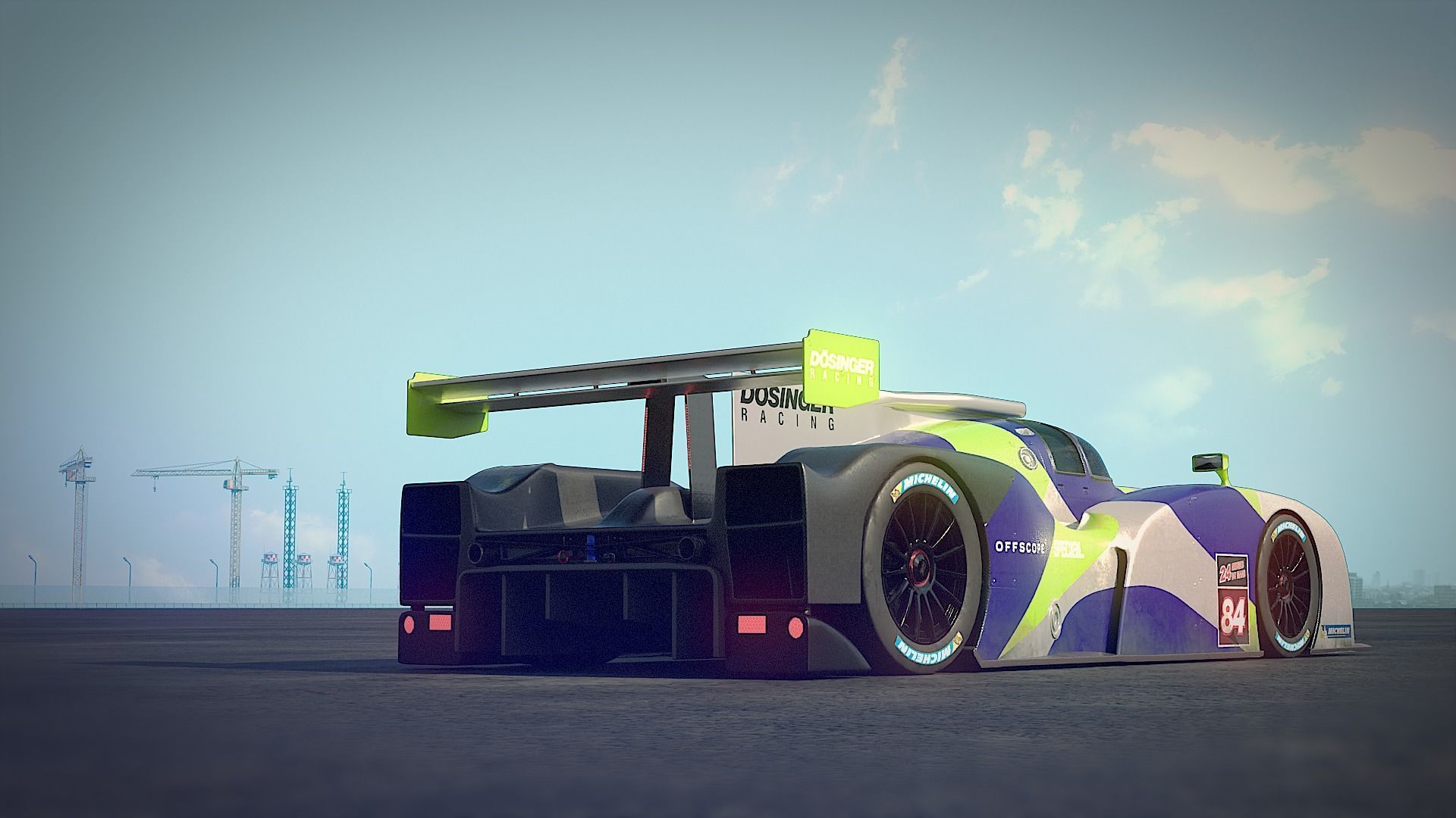 LMP - Le Mans Prototype - Generic Concept 3D model_14