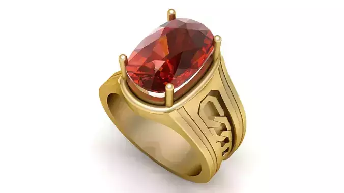 STYLISH CHAIN RING FOR MEN 3D PRINTABLE MODEL