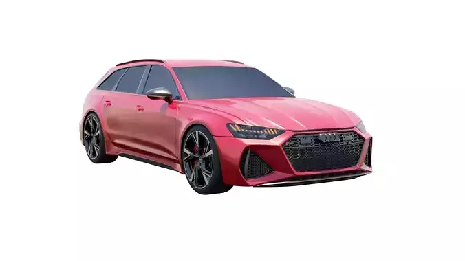 Audi RS 6 Avant 3D Model