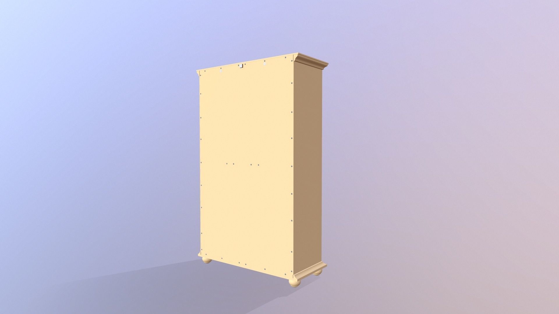 Book Shelf 3D model_4