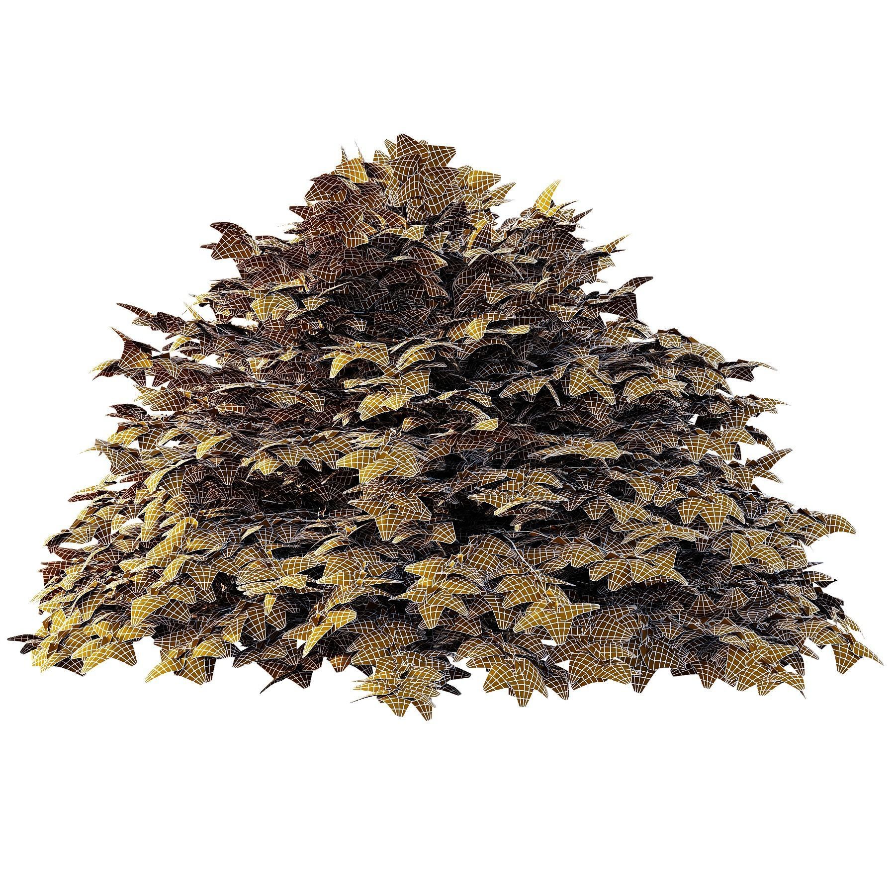 Cypress Bush 01 3D model_5