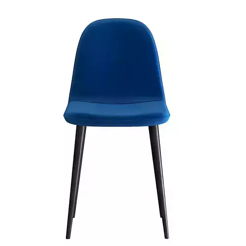 Sera Blue Velvet Chair