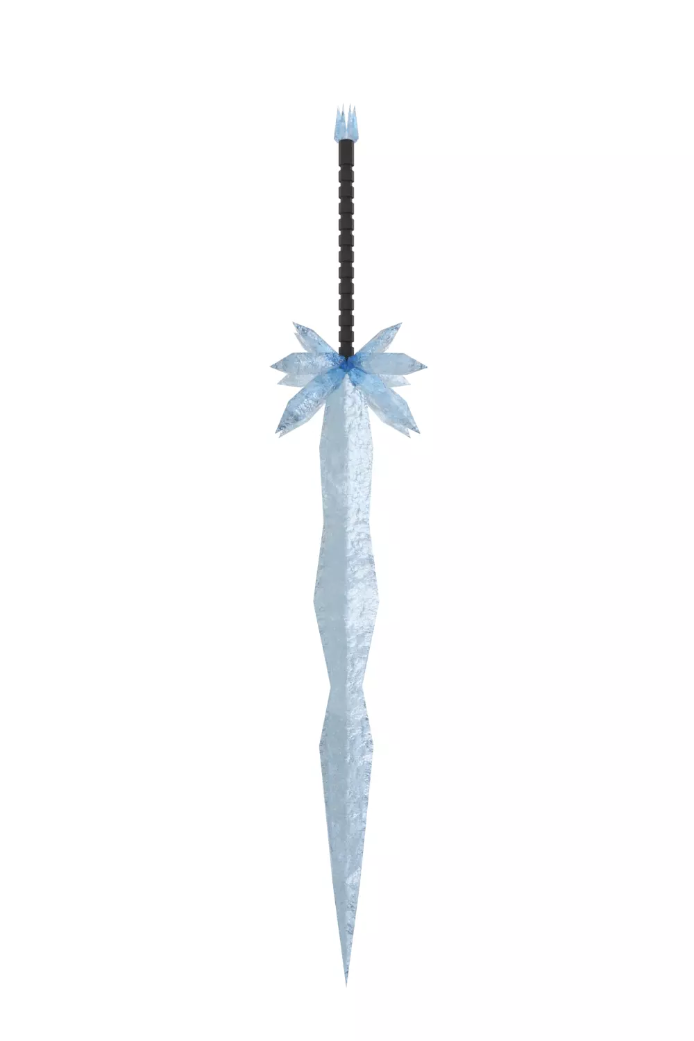 ice sword Low-poly 3D model