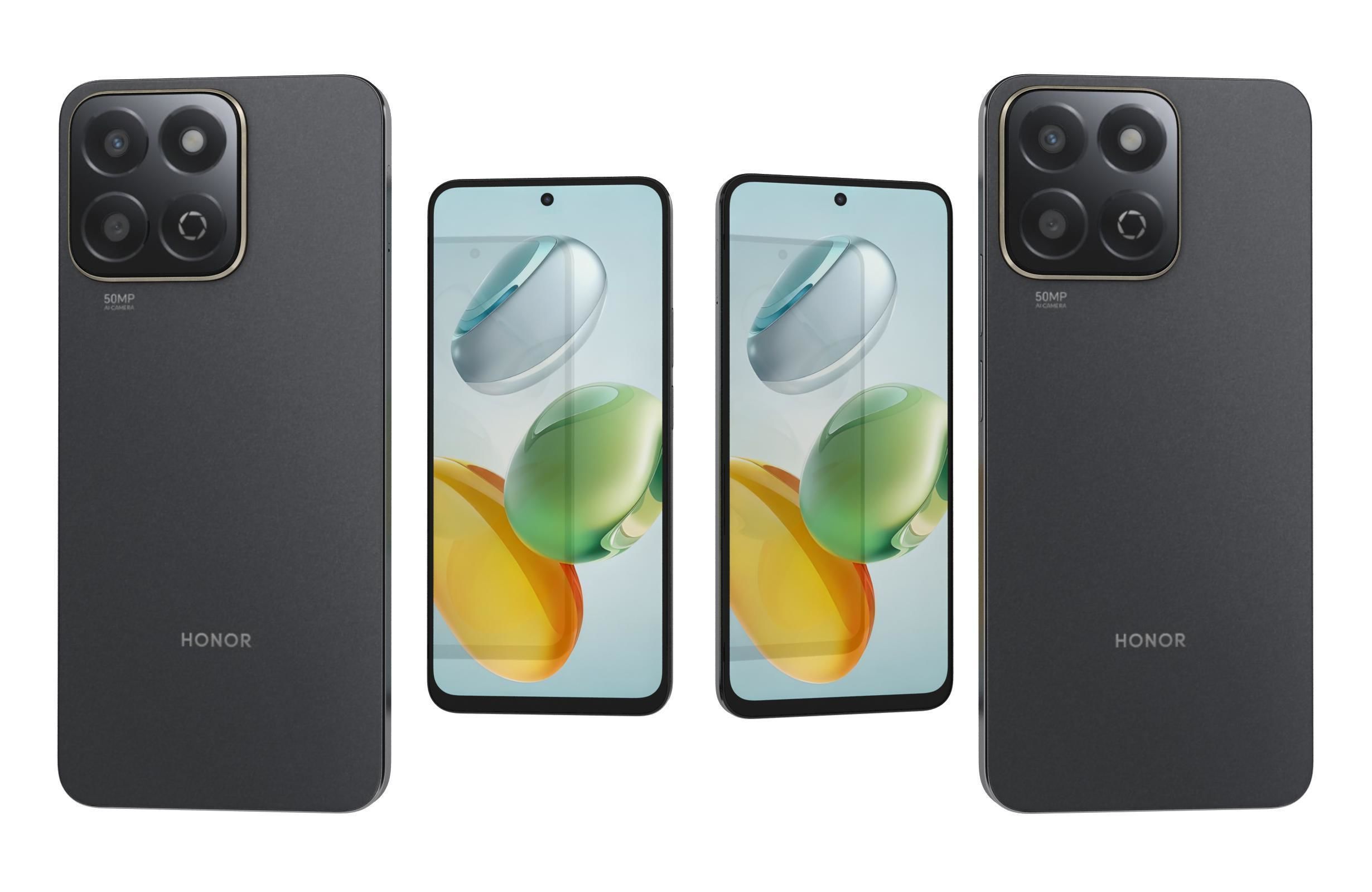 Honor Play 60 Plus Black 3D model_3