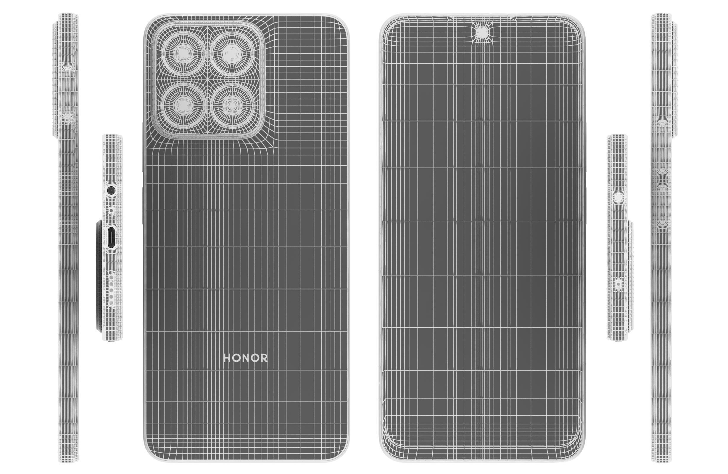 Honor Play 60 Plus Black 3D model_17