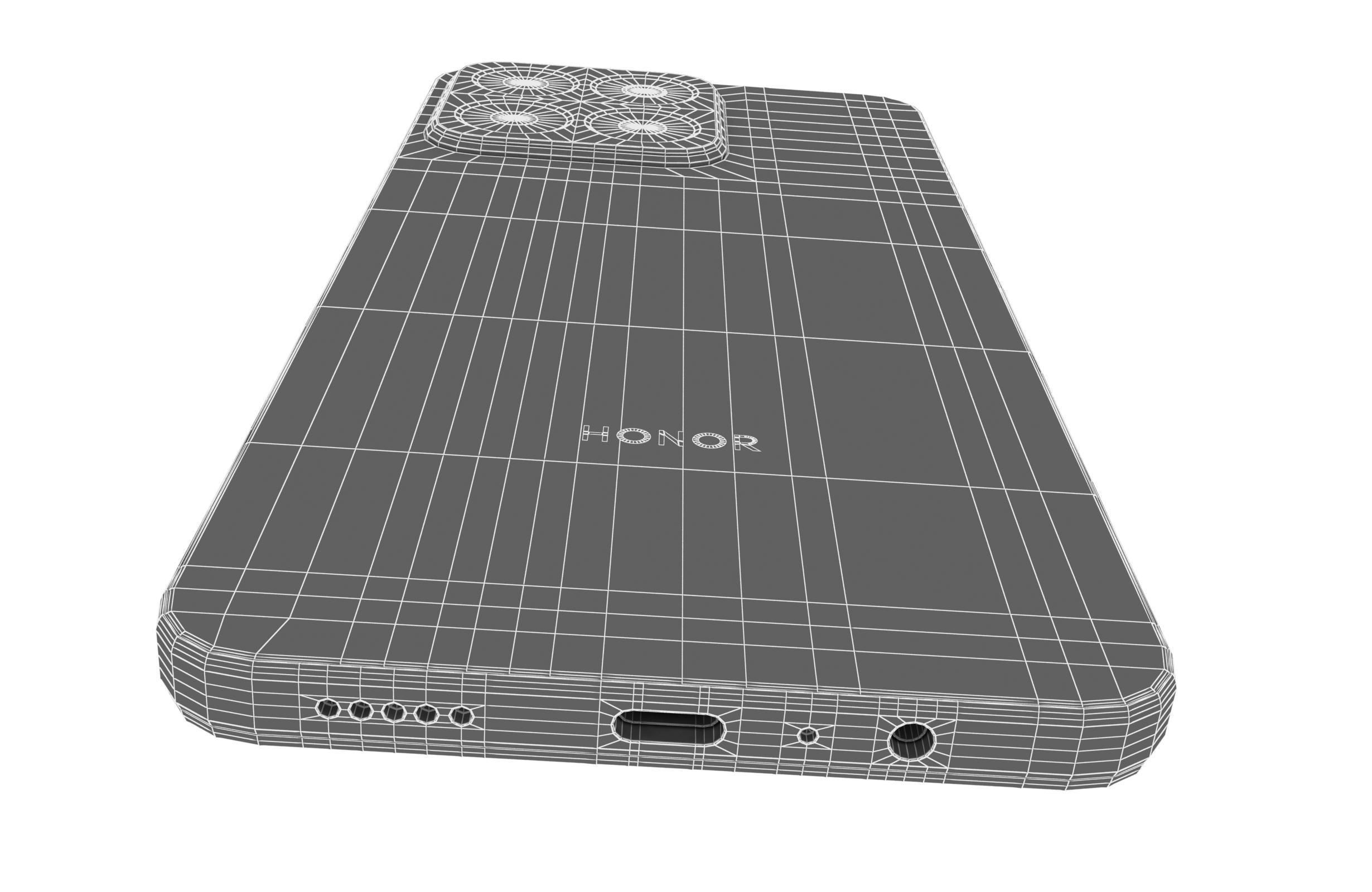 Honor Play 60 Plus Black 3D model_21