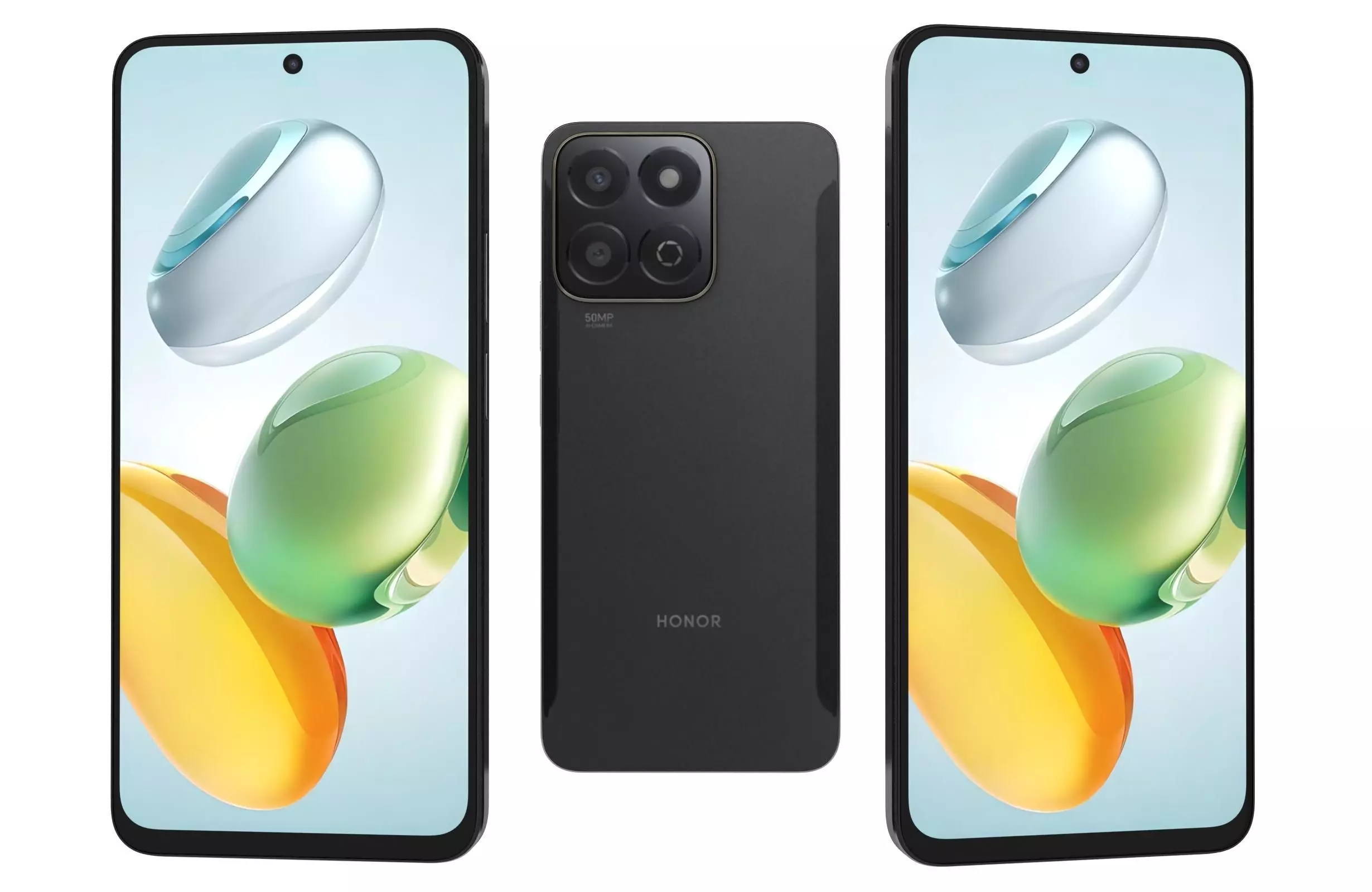 Honor Play 60 Plus Black 3D model_0