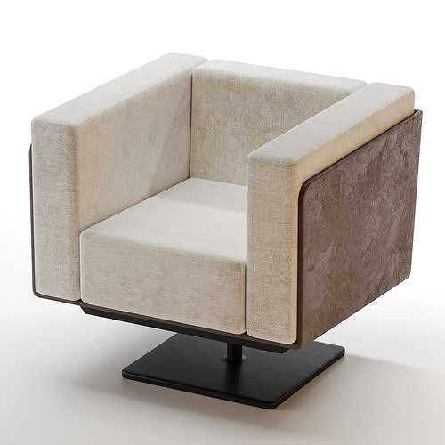 Armchair Rossin COCO 3D model