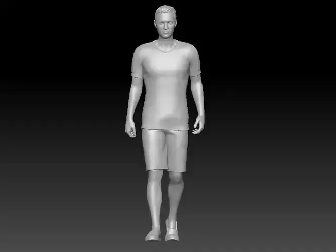 SUMMER BOY WALKING 4