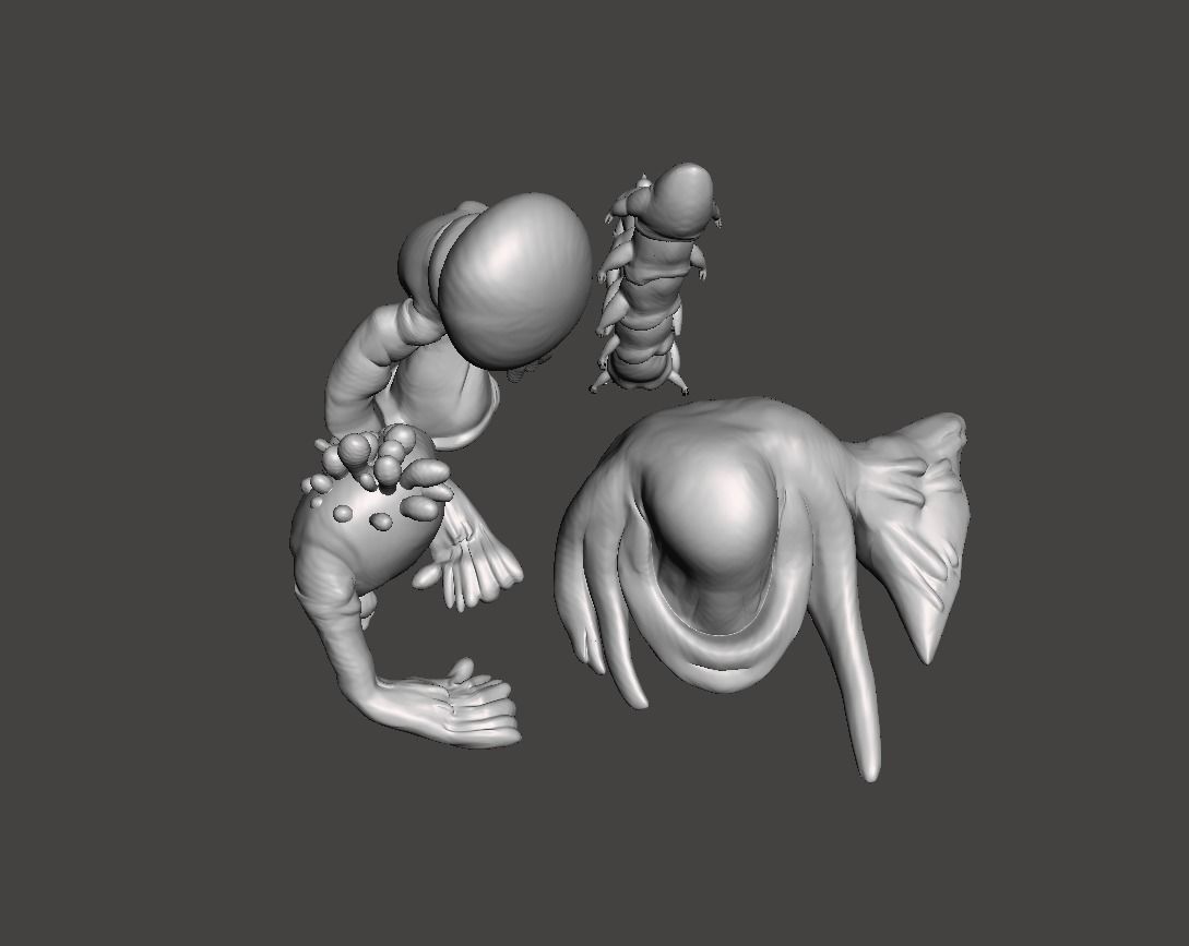 4 Commandments on Mael 3D Model 3D print model_2