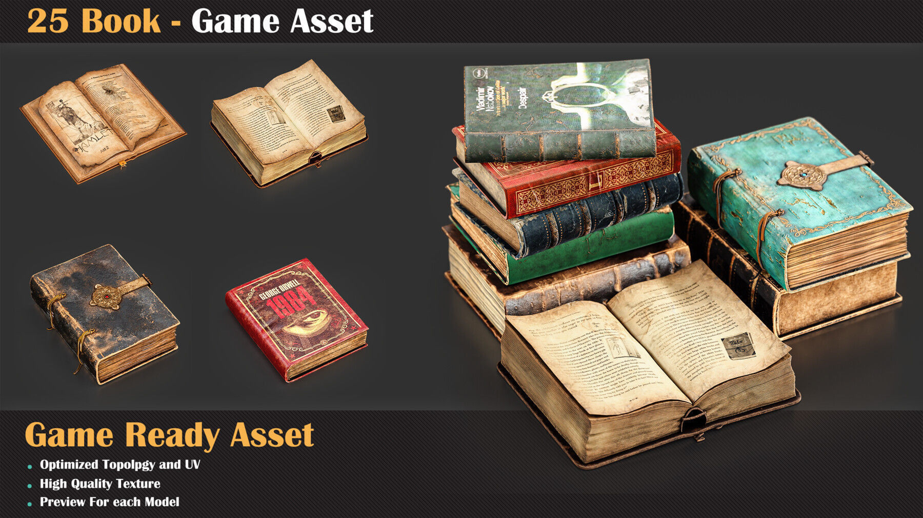 171 Environment Game Asset Bundle   3D model_2