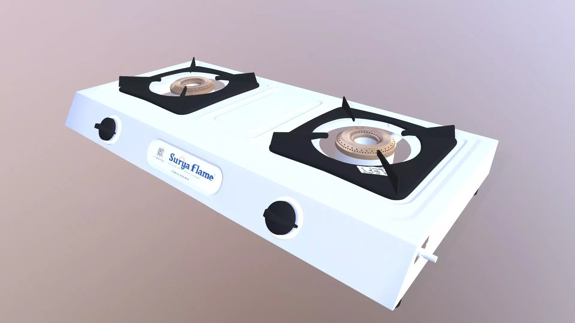 Gas Stove 3D model_0