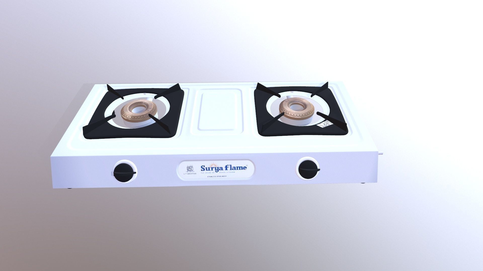 Gas Stove 3D model_2