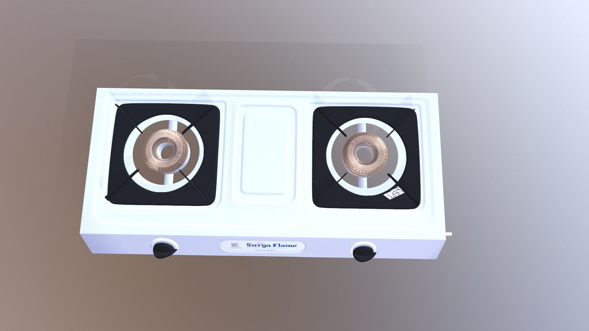 Gas Stove 3D model_3