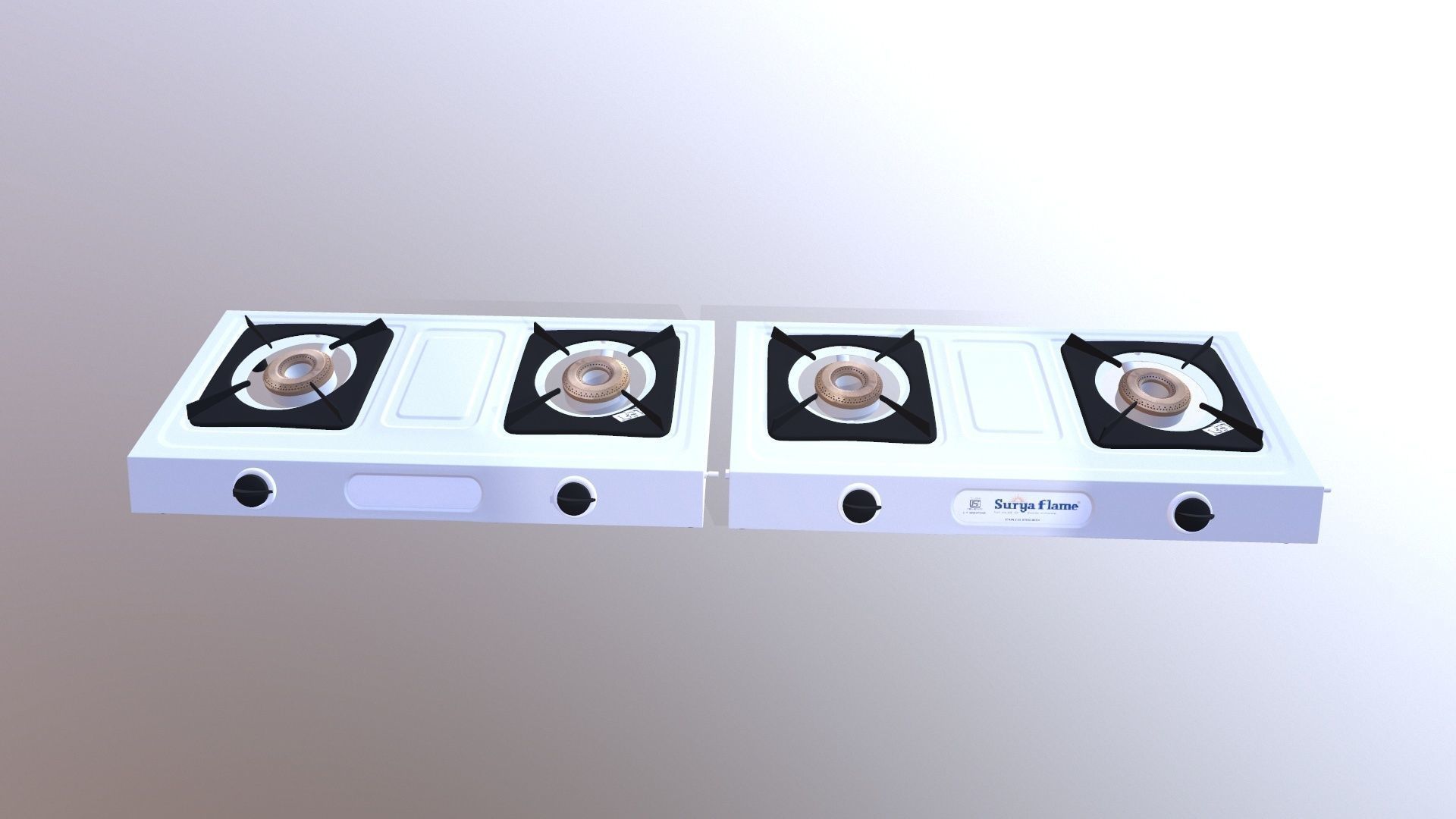 Gas Stove 3D model_7