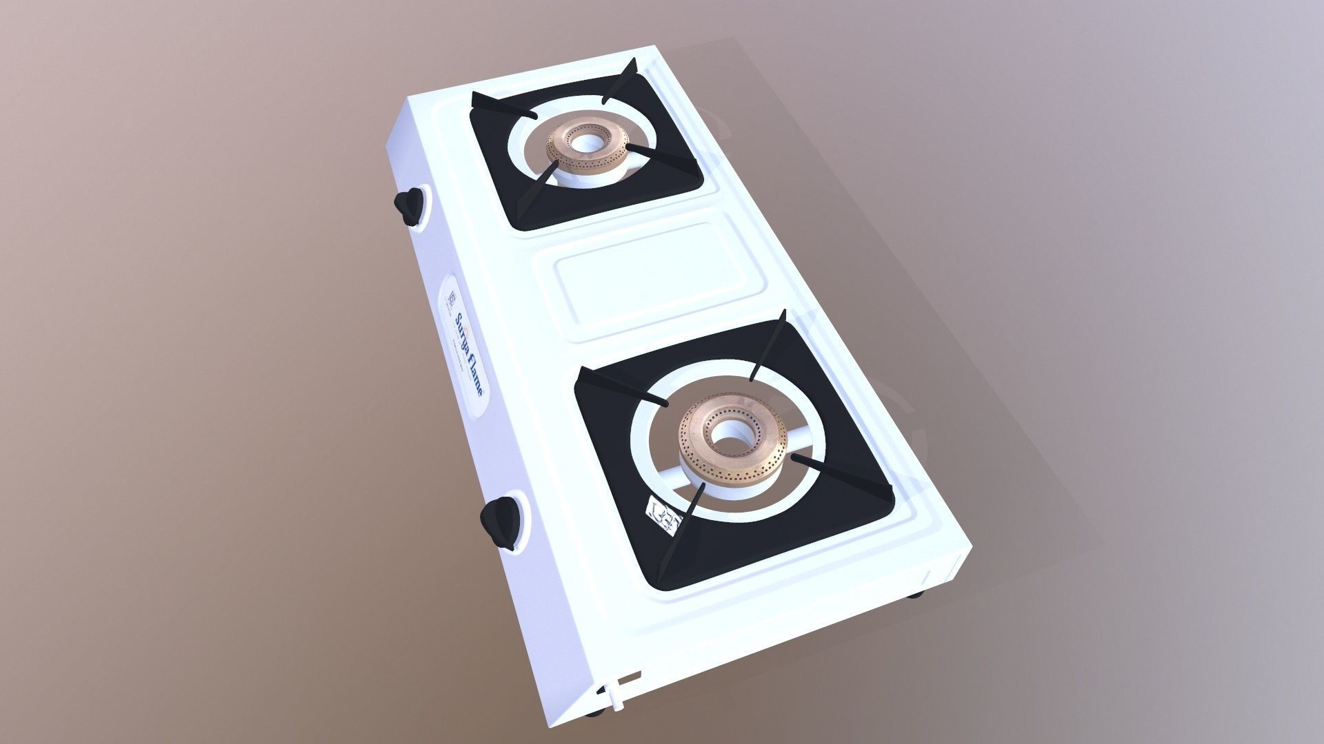 Gas Stove 3D model_4