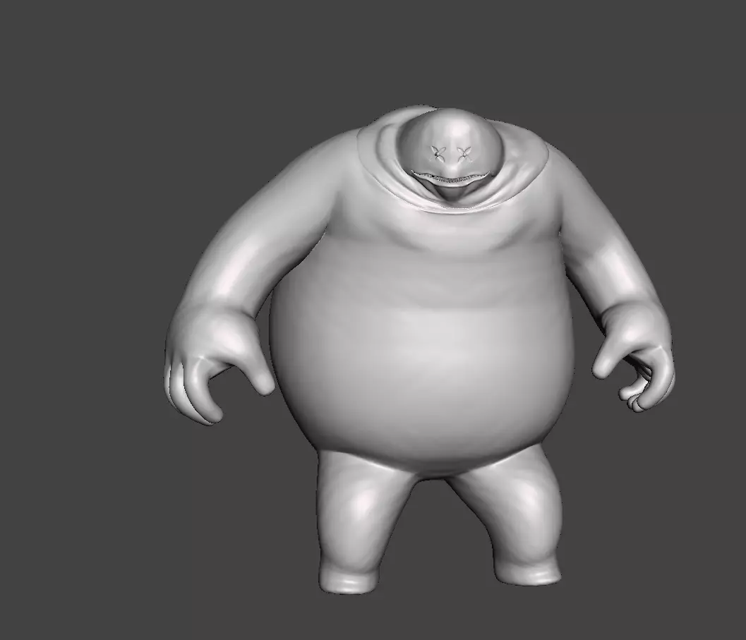 Albion Fat Demon Clan 3D Model 3D print model_0