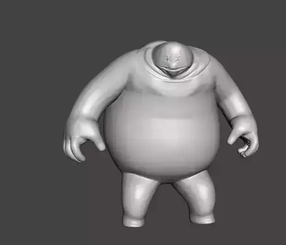Albion Fat Demon Clan 3D Model 3D print model