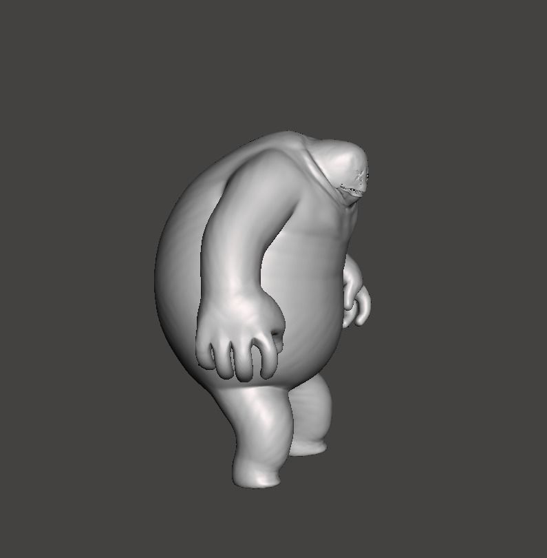 Albion Fat Demon Clan 3D Model 3D print model_1