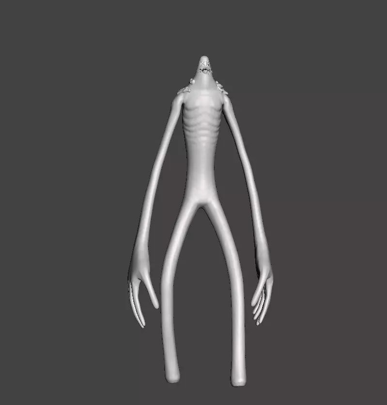 Albion thin Demon Clan 3D Model 3D print model